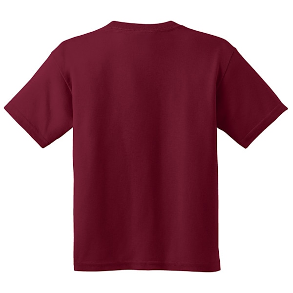 Gildan Youth Unisex Heavy Cotton T-Shirt XS Cardinal Cardinal XS