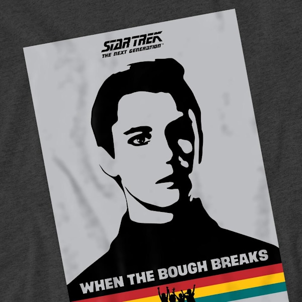 Star Trek Unisex Vuxen The Next Generation Säsong 1 Avsnitt 17 Charcoal L