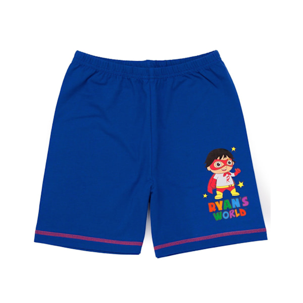 Ryan´s World Barnkläder/Barn Superhjälte Kort Pyjamas Set 4-5 År Blue 4-5 Years