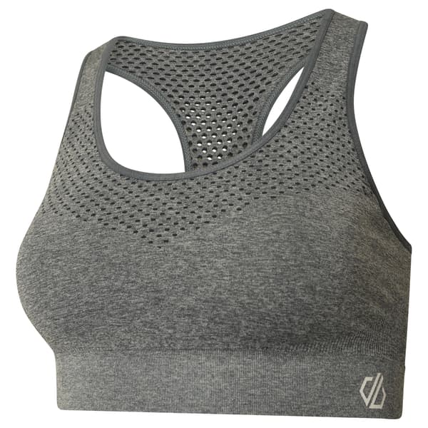 Dare 2B Dam Dont Sweat It II Sport-BH L Ebony Grey Ebony Grey L
