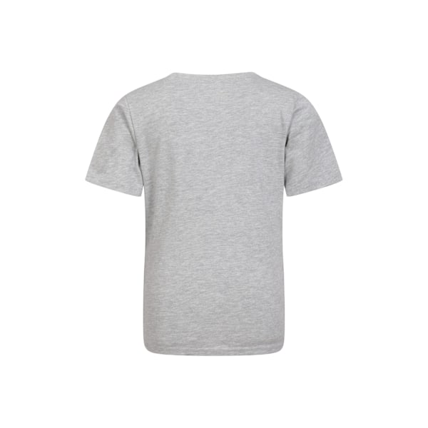 Mountain Warehouse Barnkläder/Barn Strand Organisk T-shirt 5-6 År Grey 5-6 Years