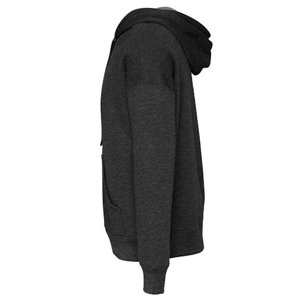 Bella + Canvas Unisex Vuxen Sponge Fleece Hoodie XXL Mörkgrå Dark Grey XXL