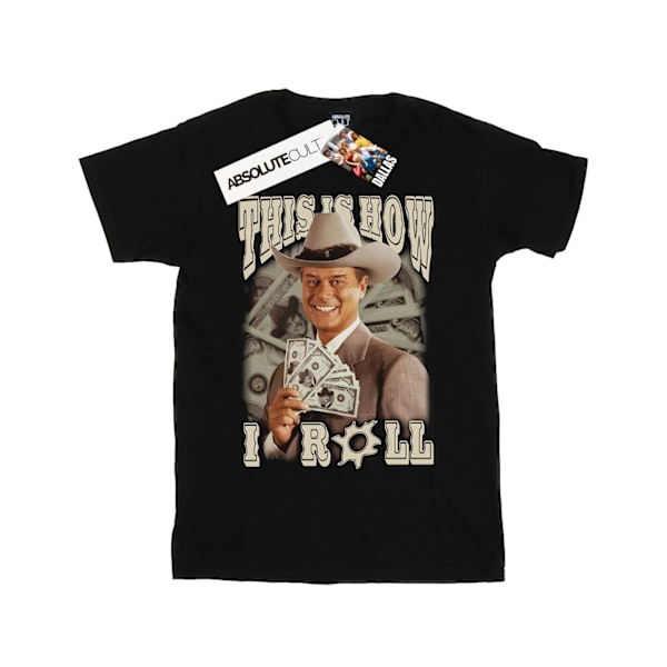 Dallas herr T-shirt This Is How I Roll 4XL svart Black 4XL