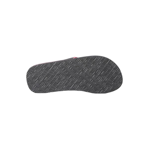 Animal Dam/Kvinnor Swish Kontrast Återvunnet Flip Flops 9 UK Ch Charcoal 9 UK
