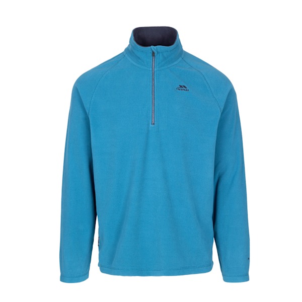Trespass Mens Blackford Microfleece L Bondi Blue Bondi Blue L