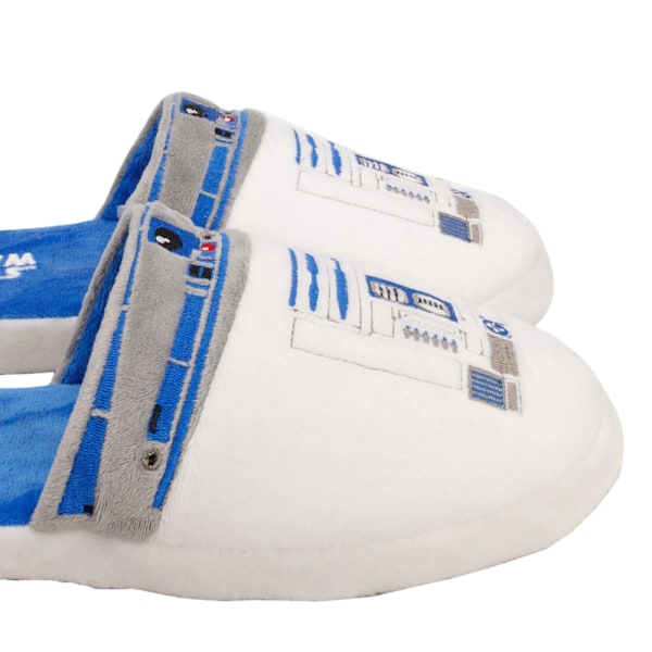 Star Wars herr R2-D2 tofflor 7 UK-8 UK blå/vit/grå Blue/White/Grey 7 UK-8 UK