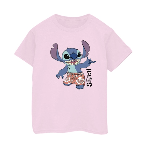 Disney Boys Lilo & Stitch Bermuda Shorts T-Shirt 3-4 år Baby Baby Pink 3-4 Years