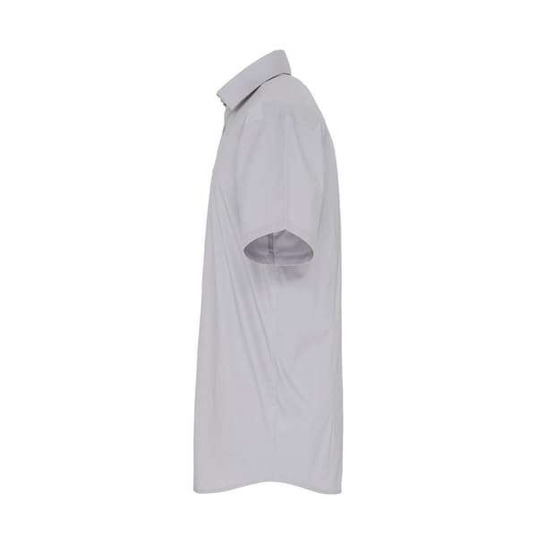 Premier Herr Poplin Stretch Kortärmad Skjorta L Silver Silver L