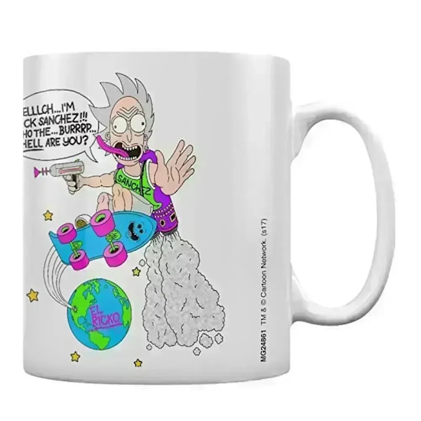 Rick And Morty El Ricko Mug En Storlek Vit White One Size