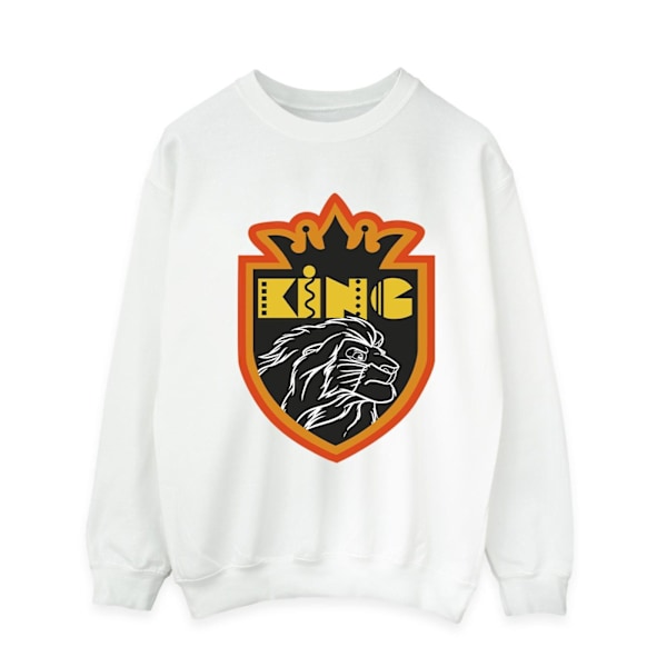 Disney Herr The Lion King Crest Sweatshirt M Vit White M