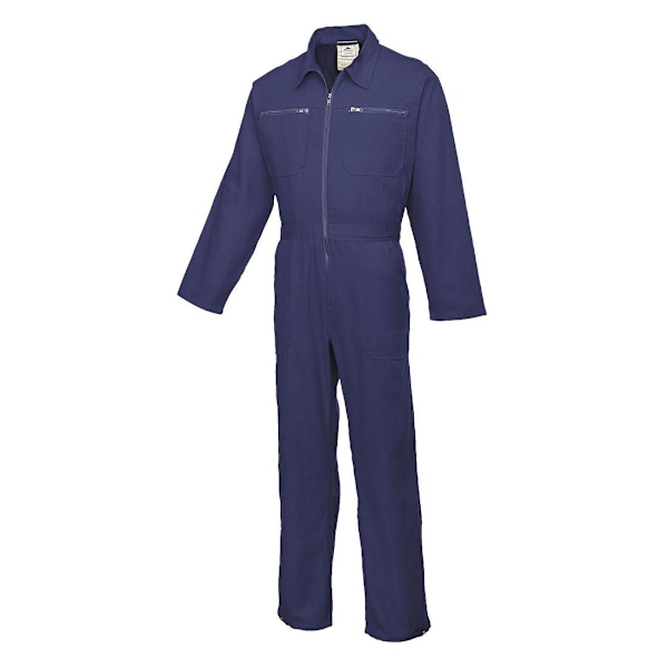 Portwest Herr C811 Bomulls Overall L R Marinblå Navy L R