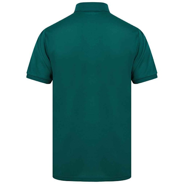 Henbury Herr Piqué Poloskjorta 3XL Flaskgön Bottle Green 3XL