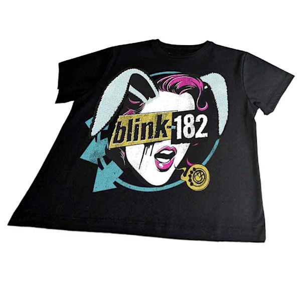 Blink 182 Kvinno/Dam Crop Top Blind Date XS Svart Black XS