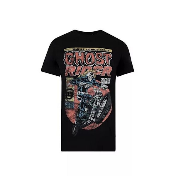 Ghost Rider T-shirt för män XXL Svart Black XXL