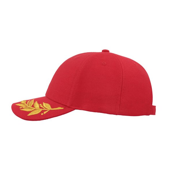 Atlantis Winner Laurel Broderad Kepsen (2-pack) One Size Röd Red One Size