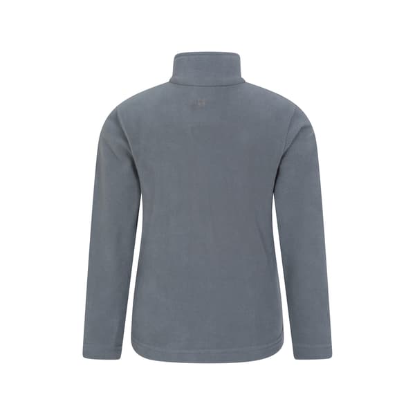 Mountain Warehouse Camber II Fleecejacka med Full Dragkedja för Barn Medium Grey 2-3 Years