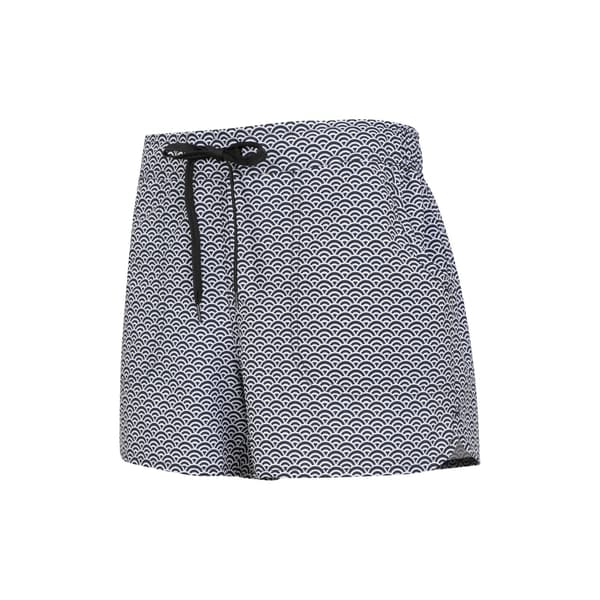 Mountain Warehouse Dam/Dam Patterned Stretch Boardshorts Jet Black 4 UK