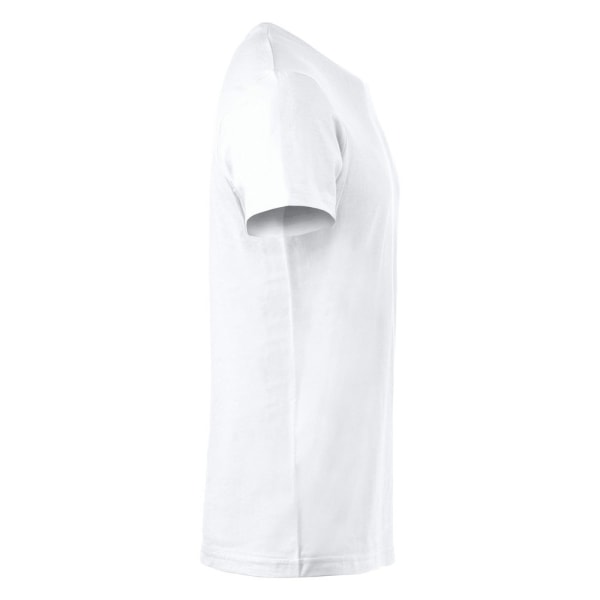 Clique Mens Basic T-Shirt XL Vit White XL