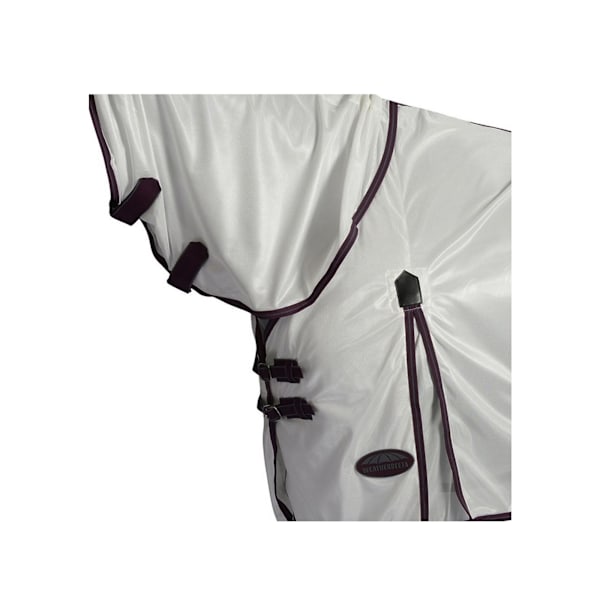 Weatherbeeta Comfitec Essential Mesh II Combo Neck Turnout Rug White/Maroon/Grey 6´ 0