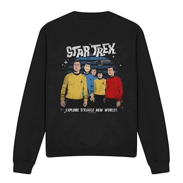 Star Trek Unisex Vuxen Strange New World Sweatshirt XXL Svart Black XXL