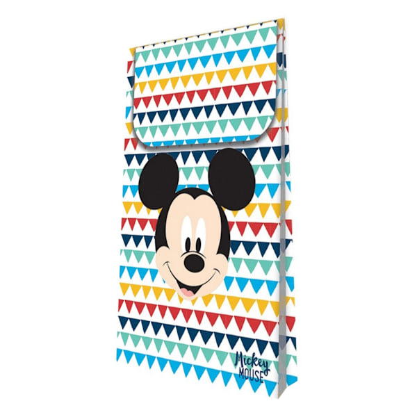 Disney Triangle Pappers Mickey Mouse Festpåsar (6-pack) En storlek Multicoloured One Size