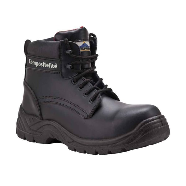 Portwest Mens Compositelite Thor S3 Läderskyddsstövlar 11 UK Black 11 UK