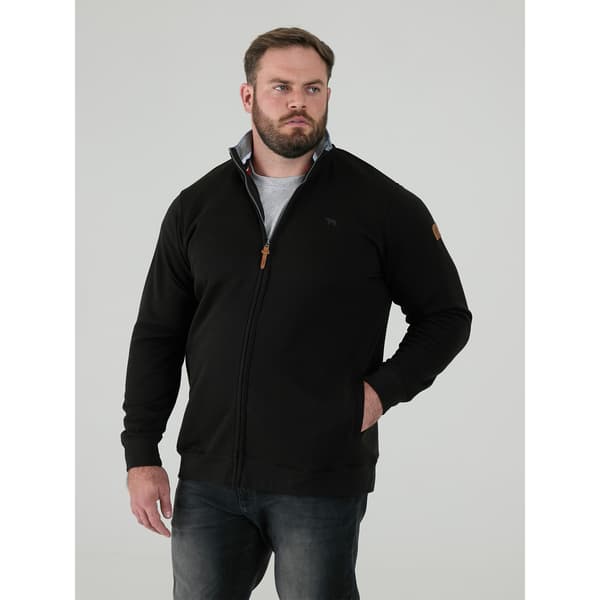 Duke Herr D555 Johnson Broderad Logotyp Kingsize Fleecejacka Black 5XL