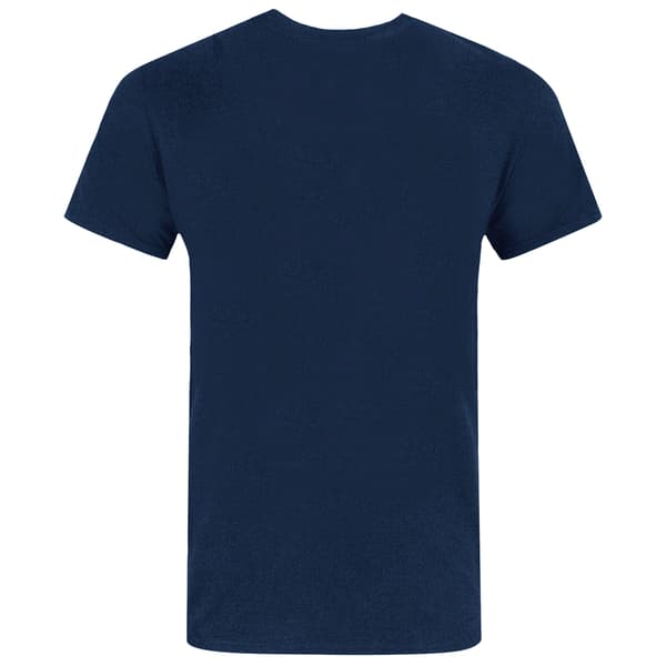 Captain America Herr Distressed Shield T-Shirt S Blå Blue S