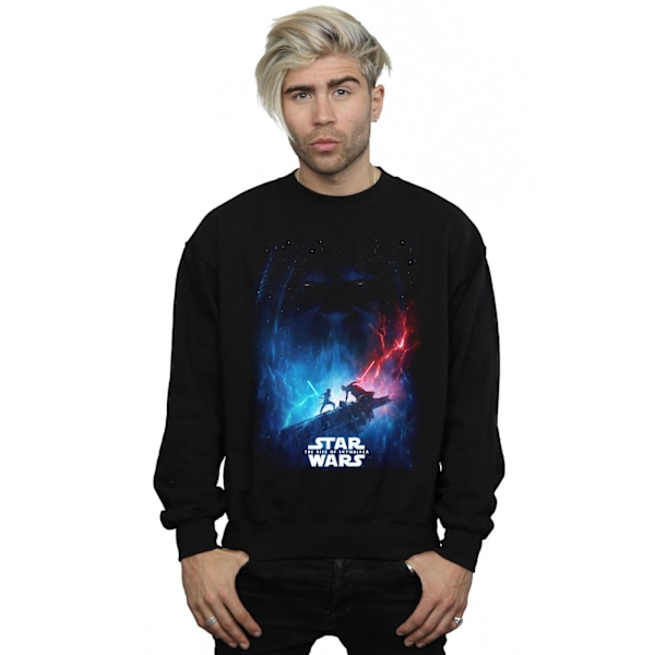 Star Wars The Rise Of Skywalker Film Affisch Sweatshirt XX Black XXL