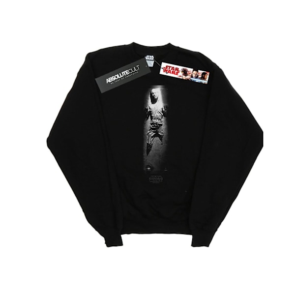 Star Wars Herr Han Solo Carbonite Sweatshirt XXL Svart Black XXL