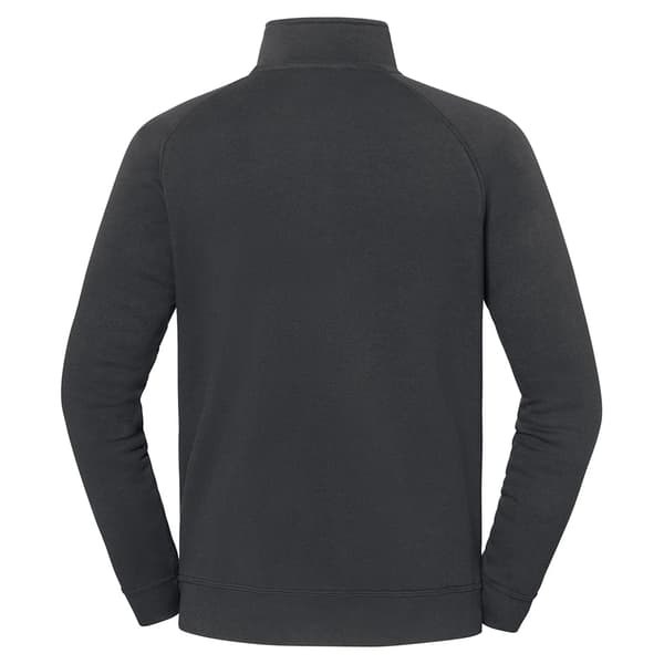 Fruit of the Loom Iconic Premium Half Zip-tröja för herrar S Ljusgrafit Light Graphite S