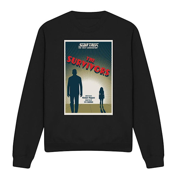 Star Trek Unisex Vuxen The Next Generation Säsong 3 Avsnitt 3 S Black M