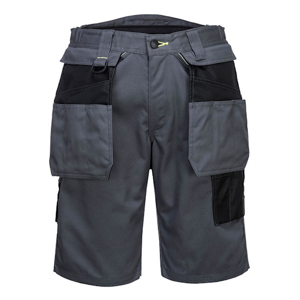 Portwest Herr PW3 Holster Pocket Shorts 41R Zoom Grå/Svart Zoom Grey/Black 41R