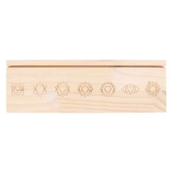 Något Annorlunda Sju Chakra Tarotkort Stativ En Storlek Naturlig Natural One Size