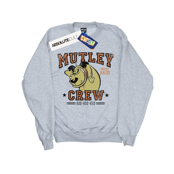 Wacky Races Herr Mutley Crew Sweatshirt S Sports Grey Sports Grey S