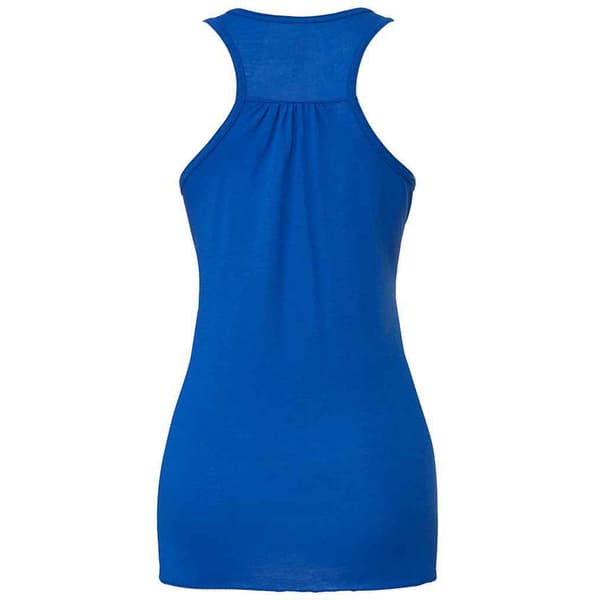 Bella + Canvas Dam/Dam Flowy Racerback Linne L True Ro True Royal L
