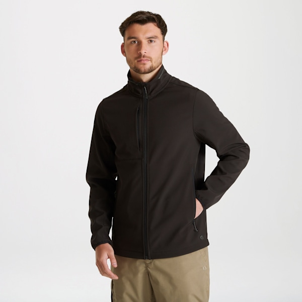 Craghoppers Mens Expert Basecamp Soft Shell Jacka 3XL Svart Black 3XL