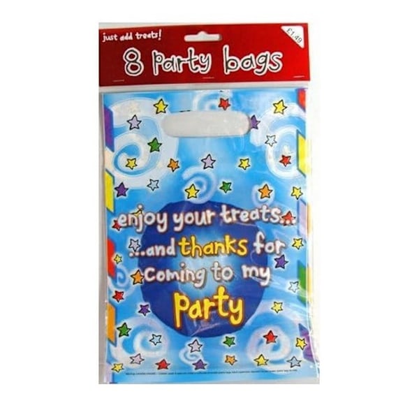Hamdys Stars Party Bags (Paket om 8) En Storlek Flerfärgad Multicoloured One Size