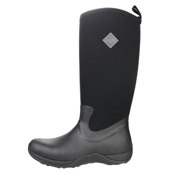 Muck Boots Unisex Arctic Adventure Pull On Wellington Boots 4 U Black/Black 4 UK