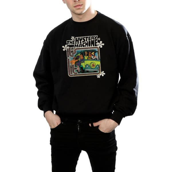 Scooby Doo Herr The Mystery Machine Tröja M Svart Black M