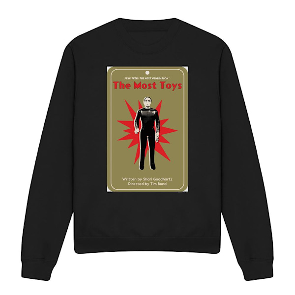 Star Trek Unisex Vuxen The Next Generation Säsong 3 Avsnitt 22 Black M