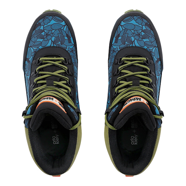 Regatta Dam/Kvinna Orla Kiely Birdy Vandringsskor 5 UK Blue/Green 5 UK
