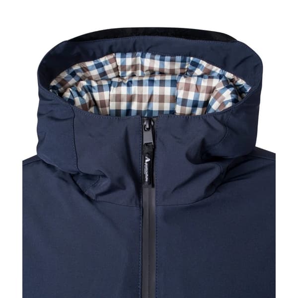 Aquascutum Herr Active Jacka med Huva S Marinblå Navy S