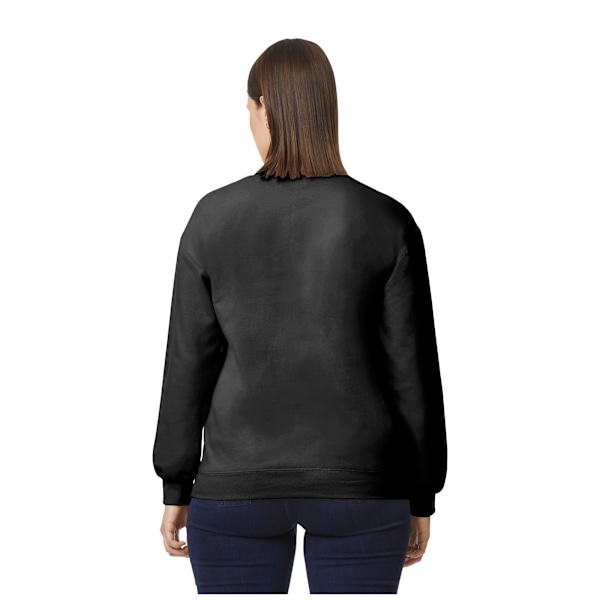 Gildan Softstyle Sweatshirt för män, medelvikt, XXL, svart Black XXL