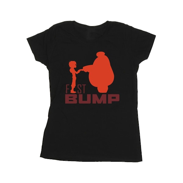 Disney Dam/Kvinnor Big Hero 6 Baymax Fist Bump Cutout Bomull Black L