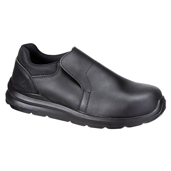 Portwest Unisex Vuxen S3S SR FO Komposit Slip-on Säkerhetsskor Black 4 UK