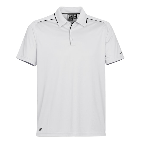 Stormtech H2X Inertia Performance Poloskjorta L Vit/Svart White / Black L