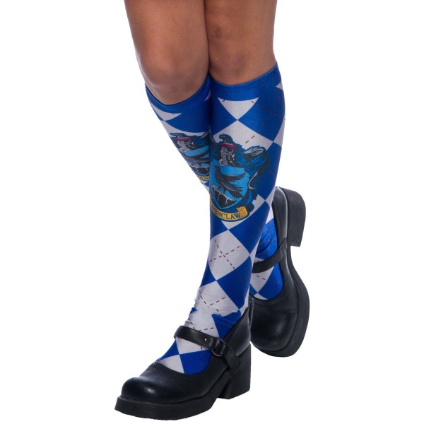 Harry Potter Unisex Vuxen Ravenclaw Socks 6 UK-11 UK Blue/Silve Blue/Silver 6 UK-11 UK