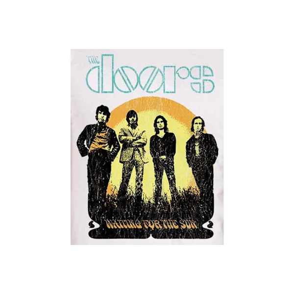 The Doors Unisex Adult Waiting For The Sun T-Shirt XXL Vit White XXL