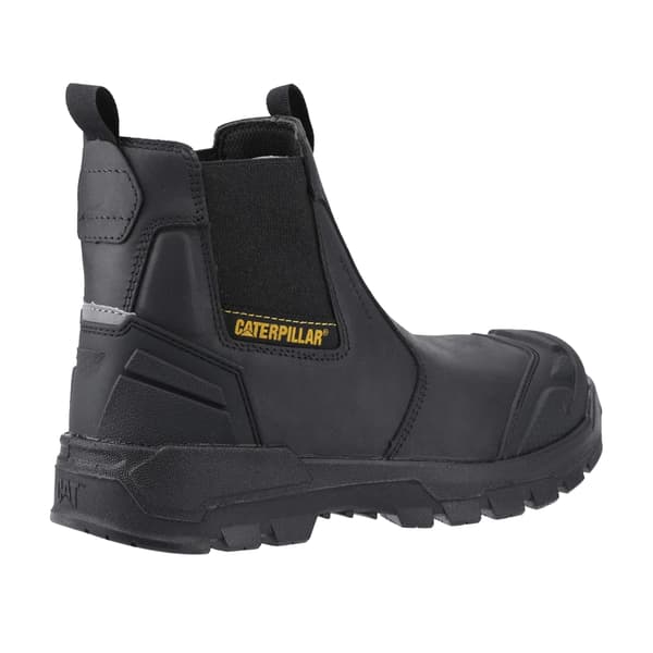 Caterpillar Herr Striver XL Säkerhetskängor i Narvläder 7 UK Sva Black/Yellow 7 UK